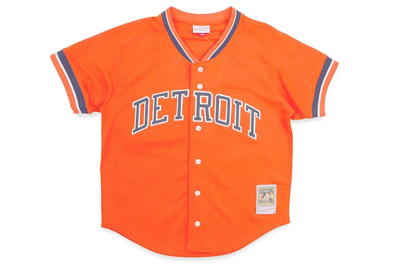 MITCHELL & NESS AUTHENTIC MESH BP BF JERSEY (DETROIT TIGERS/1993:KIRK GIBSON/#23/ORANGE) ABBF3106
