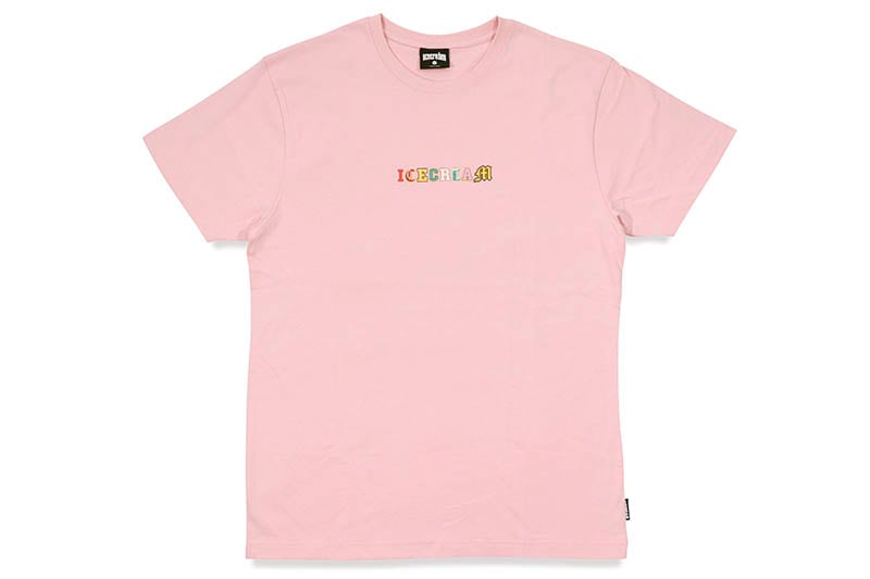 ICECREAM HODGEPODGE S/S T-SHIRT (421-2210:PINK NECTAR)
