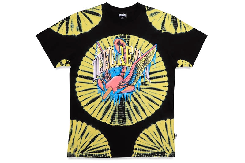 ICECREAM SCORPION S/S T-SHIRT (421-2302:ASPHALT)