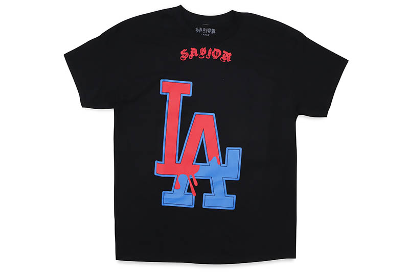 JAETIPS SAVIOR FLOWER LA DRIP S/S T-SHIRT (BLACK)