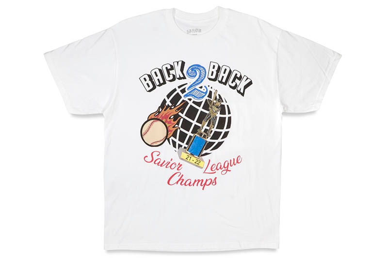 JAETIPS B2B SAVIOR LEAGUE CHAMPS S/S T-SHIRT (WHITE)