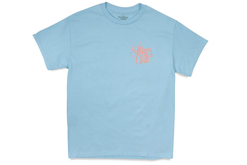 THE SMOKER'S CLUB OG 2010 LOGO S/S T-SHIRT (SKY)