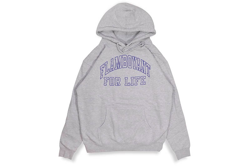 PLEASURES FLAMBOYANT HOODY (HEATHER GREY)
