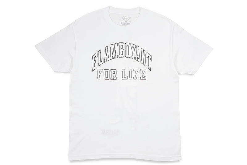PLEASURES FLAMBOYANT T-SHIRT (WHITE)