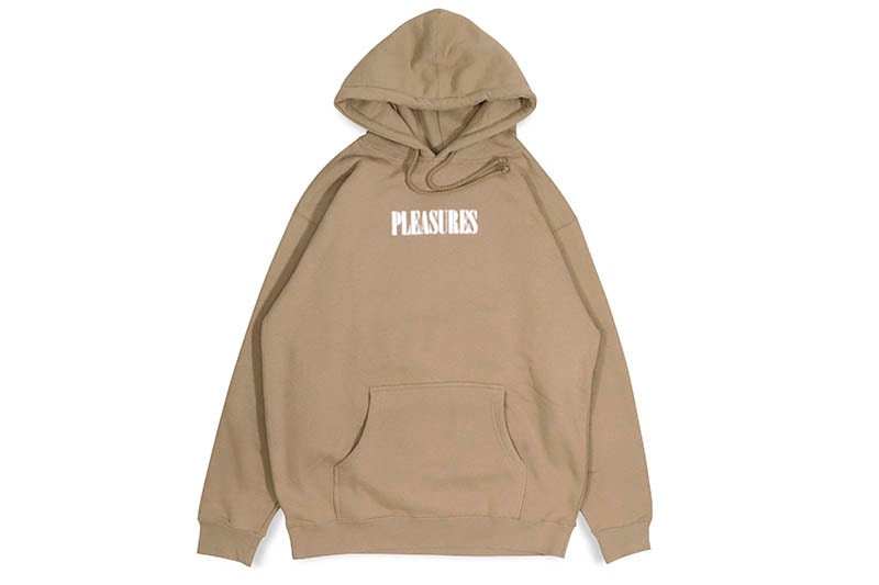 PLEASURES BLURRY HOODIE (SAND)