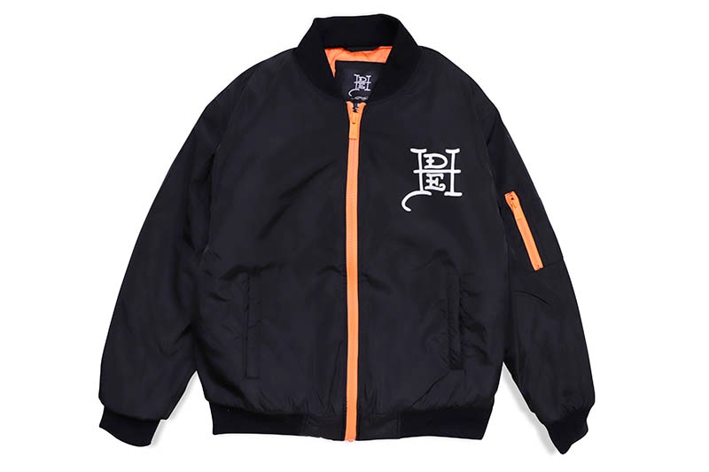 ED HARDY NYC BOMBER JACKET (BLACK)
