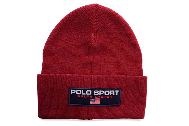 POLO SPORT KNIT BEANIE (PC1014-623:RED)