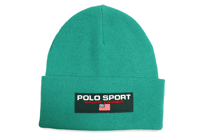 POLO SPORT KNIT BEANIE (PC1014-337:TEAL)