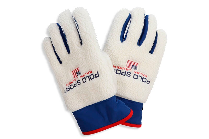 POLO SPORT SHERPA GLOVE (PG0142-419:IVORY)