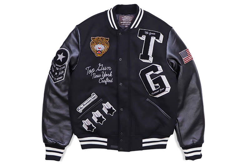 Top Gun Tiger Varsity Jacket