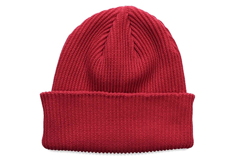 ADVANCE COTTON ACRYLIC BEANIE (RED)