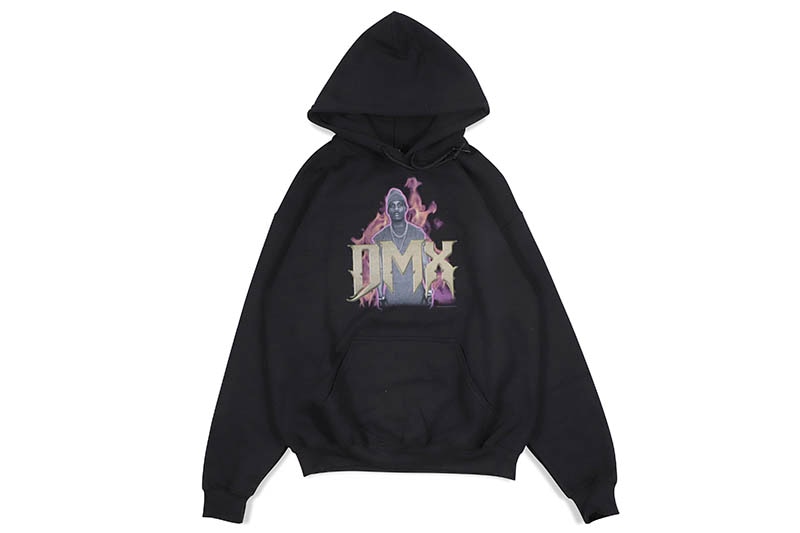 DMX GRAPHIC HOODIE (BLACK)
