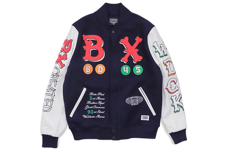 WEDDING CAKE BRONX VARSITY JACKET (WC6970321:MIDNIGHT NAVY)