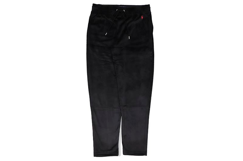 POLO RALPH LAUREN PLUSH VELOUR PAJAMA PANT (PP30HR-TP9:POLO BLACK)