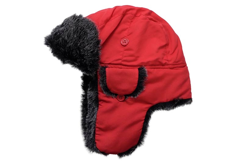 NEWHATTAN POLYESTER TROOPER HAT (6006:RED)