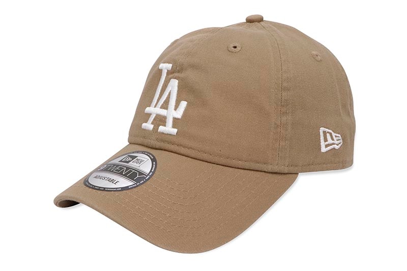 NEW ERA LOS ANGELES DODGERS 9TWENTY WASHED COTTON CROSS STRAP CAP 