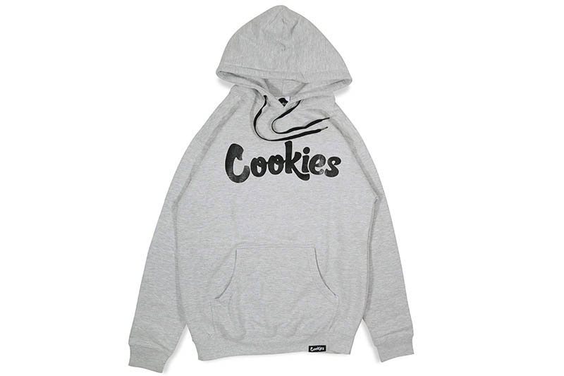 COOKIES ORIGINAL LOGO HOODIE (HEATHER GREY/BLACK) 1564H6664 CM232HFP04