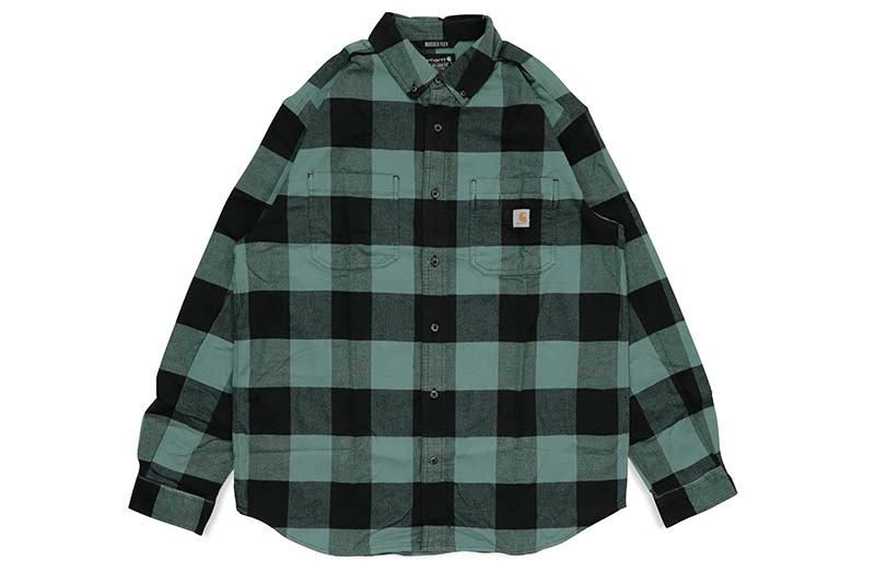 carhartt flannel long sleeve shirts