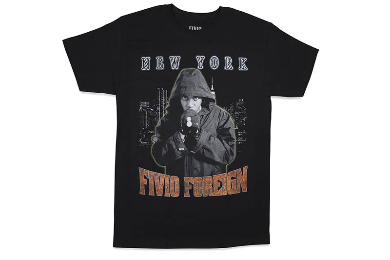 FIVIO FOREIGN NEW YORK GRAPHIC S/S T-SHIRT (BLACK)