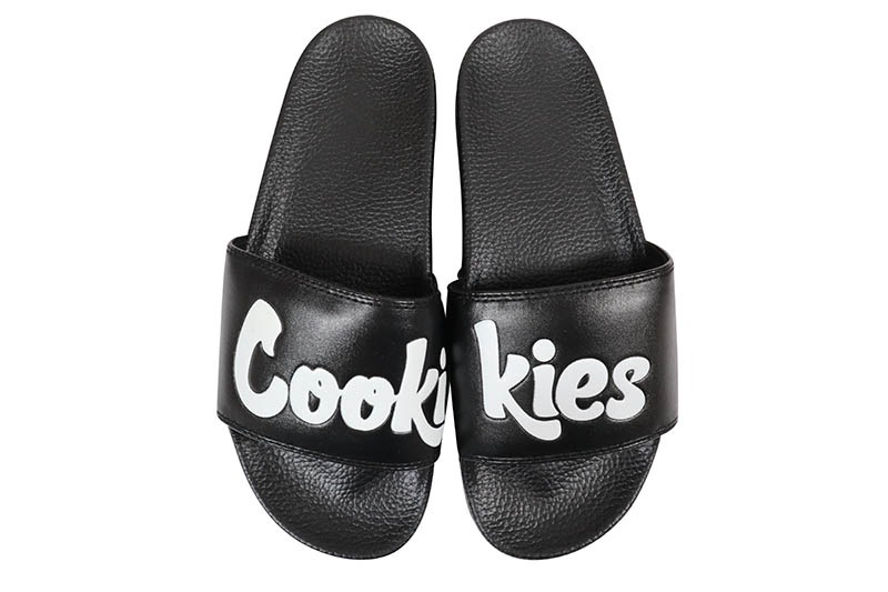 COOKIES ORIGINAL LOGO SLIDES (BLACK) 1564A6740 Brand,AF,COOKIES