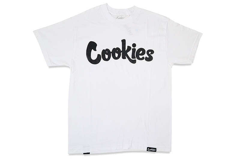 COOKIES ORIGINAL LOGO TEE (WHITE/BLACK) 1564T6661 CM232TSP01 