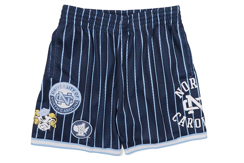 MITCHELL & NESS CITY COLLECTION MESH SHORTS (UNIVERSITY OF NORTH CAROLINA:NAVY) PSHR5013-UNCYYPPP