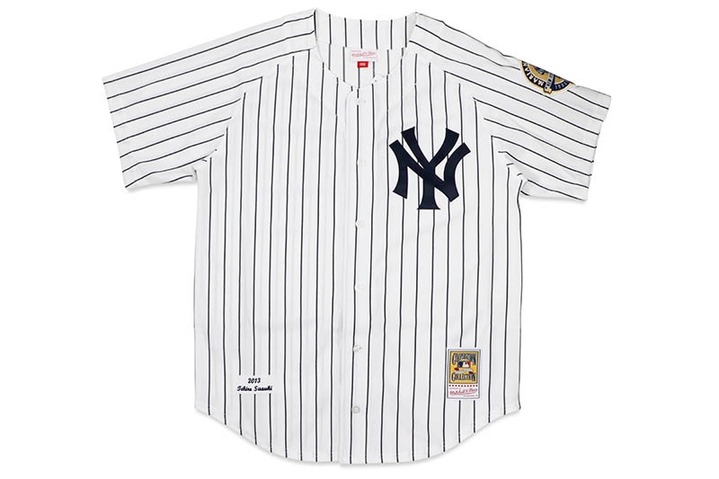 MITCHELL & NESS AUTHENTIC JERSEY (NEW YORK YANKEES/HOME/2013/ICHIRO SUZUKI #31/WHITE) AJY15349