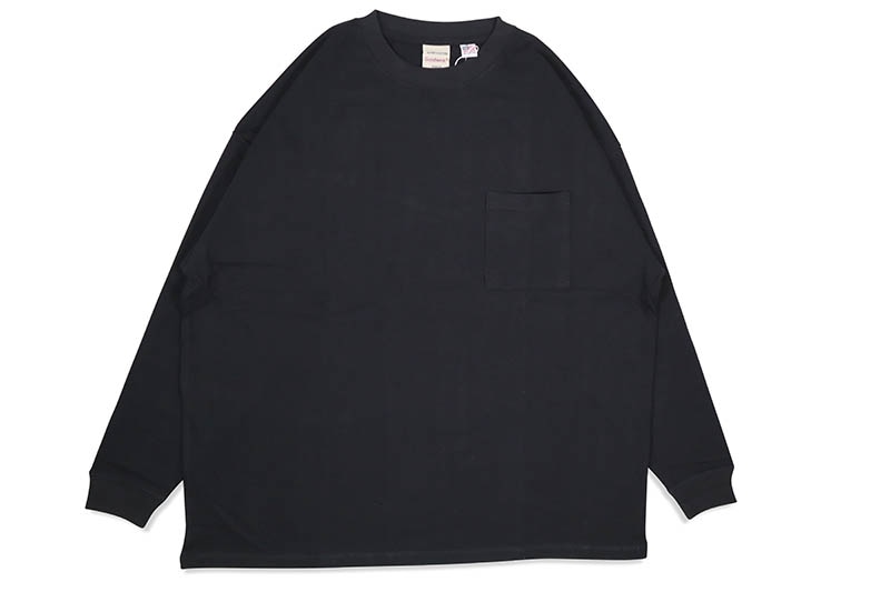 Goodwear SUPER BIG L/S T-SHIRT (2W7-0502-01:BLACK)