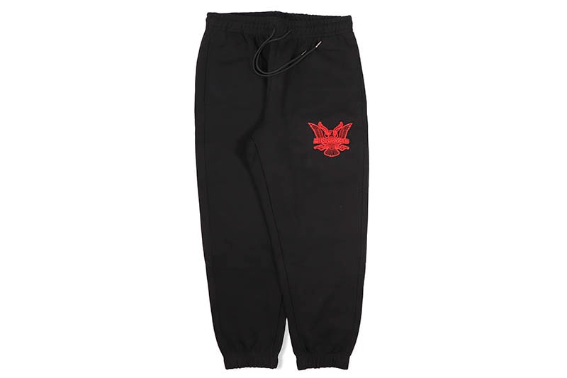 DIPLOMATS EMPIRE x JEFF HAMILTON SPECIAL COLLABORATION SWEATPANTS (BLACK)