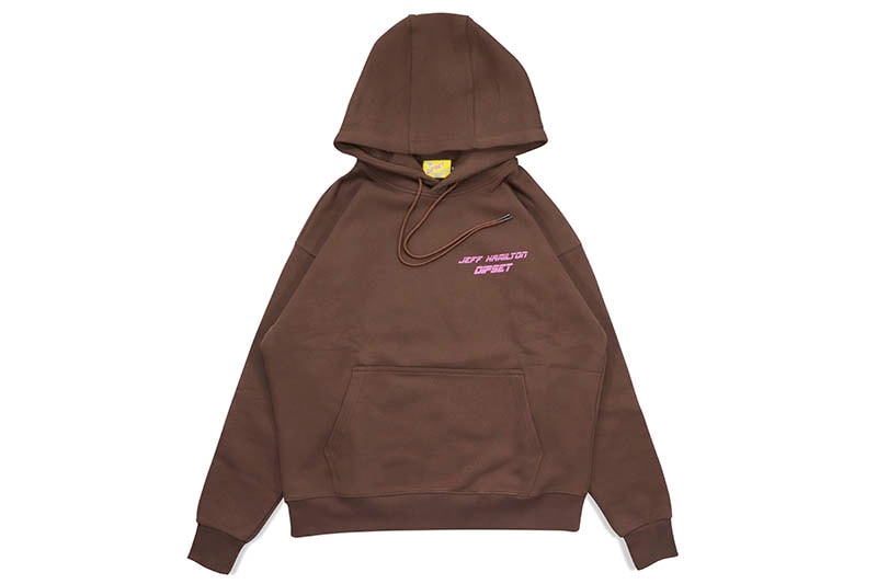 DIPLOMATS EMPIRE x JEFF HAMILTON SPECIAL COLLABORATION PULLOVER HOODIE (BROWN)