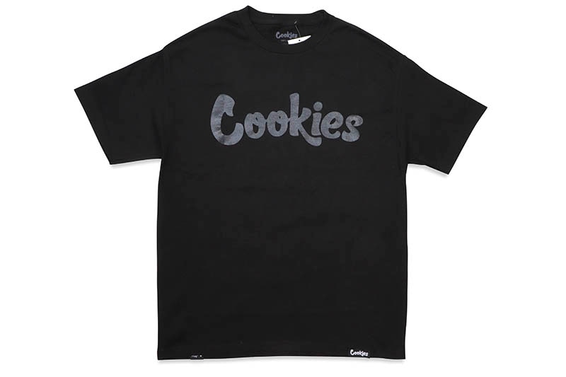 Cookies Livewire Tee 関税送料込み COOKIES ORIGINAL LOGO TEE (BLACK/BLACK) 1564T6661 CM232TSP01