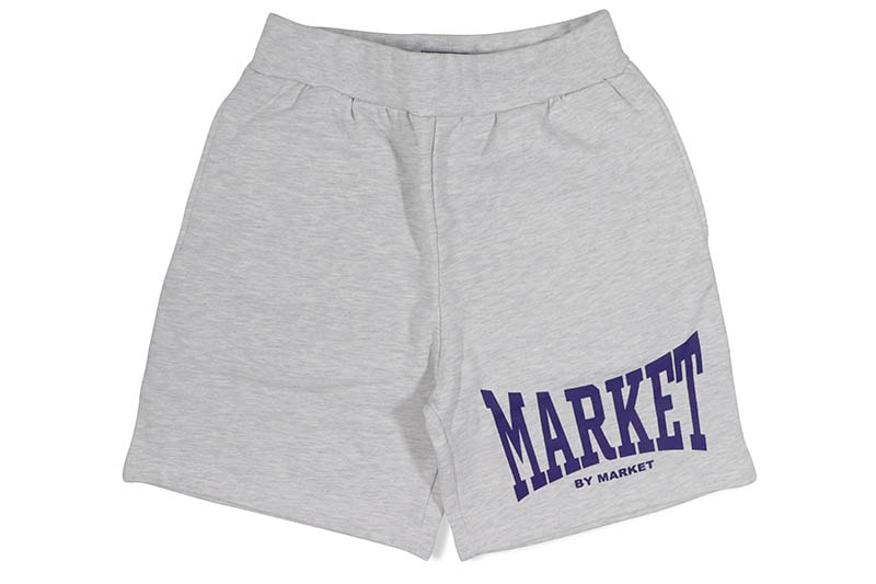 MARKET PERSISTENT LOGO SWEATSHORTS (ASH GRAY) 395000601
