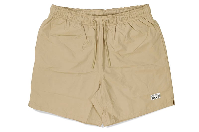 PRO CLUB COMFORT COTTON/NYLON SWIM SHORT (KHAKI) 22PC0502