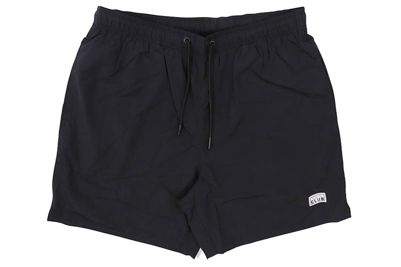 PRO CLUB COMFORT COTTON/NYLON SWIM SHORT (BLACK) 22PC0502