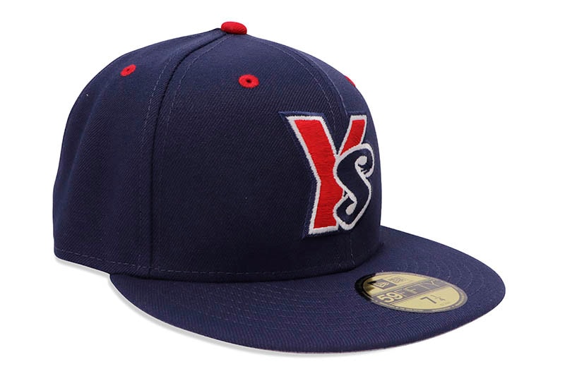 NEW ERA NPB CLASSIC YAKULT SWALLOWS 59FIFTY FITTED CAP (LIGHT NAVY x SNOW WHITE / SCARLET) 14525168
