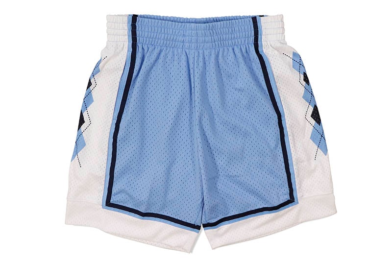 MITCHELL & NESS SWINGMAN SHORTS (UNIVERSITY OF NORTH CAROLINA/1992:LT. BLUE) SMSH5362