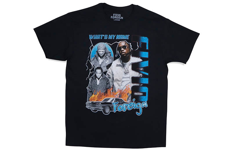 FIVIO FOREIGN WHAT'S MY NAME S/S T-SHIRT (BLACK)