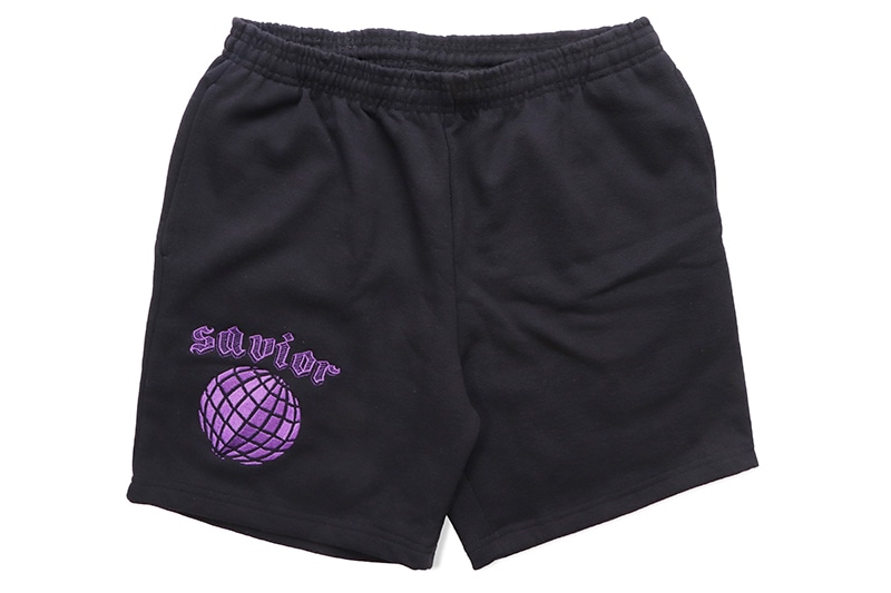 JAETIPS SAVIOR WORLDWIDE SHORTS (BLACK)