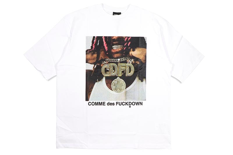 COMME DES FUCKDOWN T-SHIRT (CDFU2449:BIANCO) | Brand,A-F