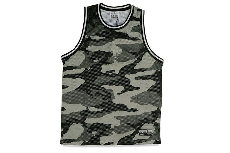 PRO CLUB CLASSIC CAMO BASKETBALL JERSEY (BLACK CAMO) 11PC0203