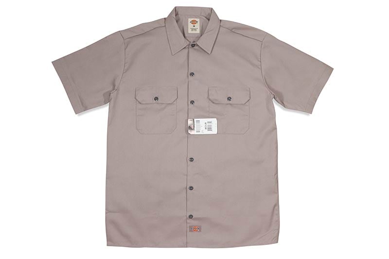 DICKIES SHORT SLEEVE WORK SHIRT (1574SV:SILVER) | Brand,A-F