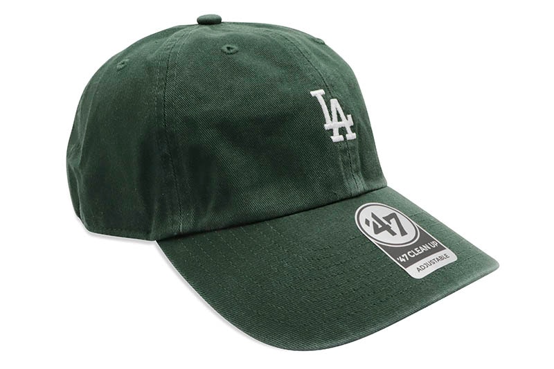 '47 LOS ANGELES DODGERS '47 BASE RUNNER CLEAN UP CAP (DARK GREEN) 14751411