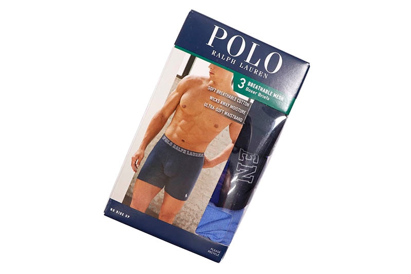 POLO RALPH LAUREN BREATHABLE MESH BOXER BRIEF 3-PACK (NMBBP3-2M1)