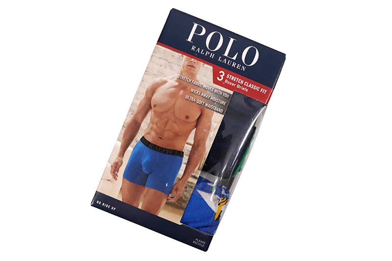 POLO RALPH LAUREN STRETCH CLASSIC FIT BOXER BRIEF 3-PACK (NWBBP3-SPA1)