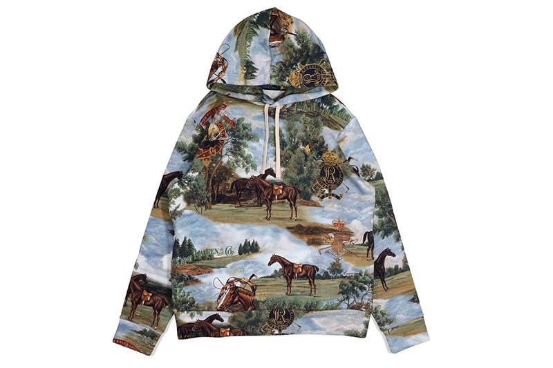 POLO RALPH LAUREN SCENIC PRINT HOODIE (710918013001:MULTI)