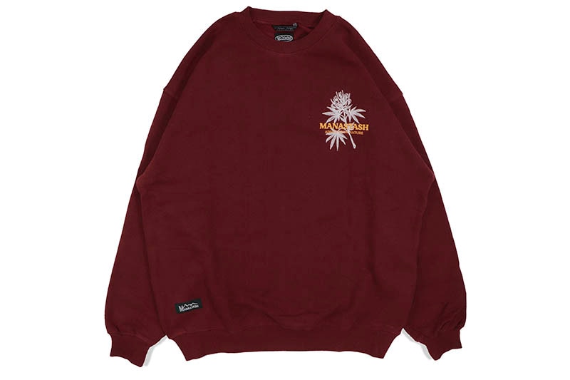 MANASTASH CASCADE SWEATSHIRTS (792-3232006-415:BURGUNDY)
