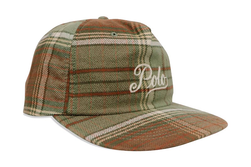 POLO RALPH LAUREN CHAIN STITCH LOGO TWILL BALL CAP (ARMY MULTI)