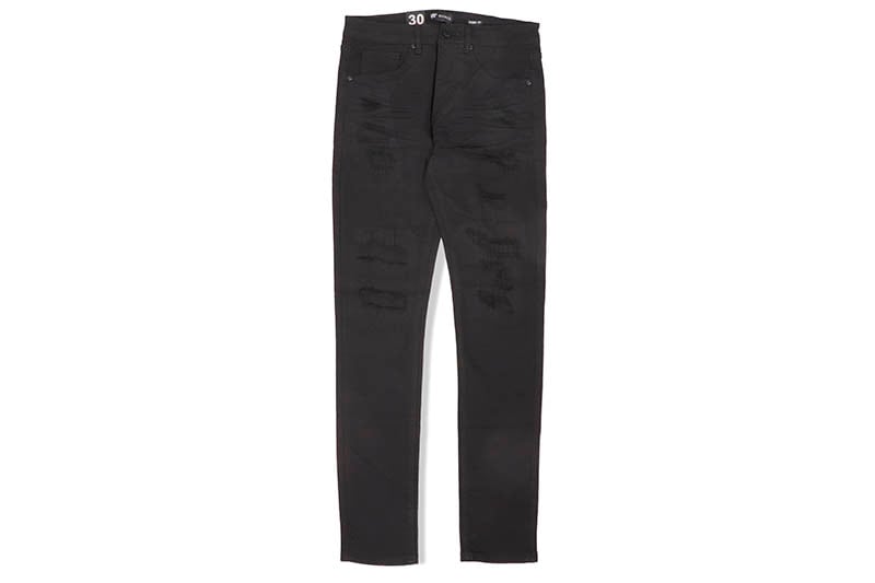 WAIMEA RIPPED SKINNY PANT (M5612TA:JET BLACK)