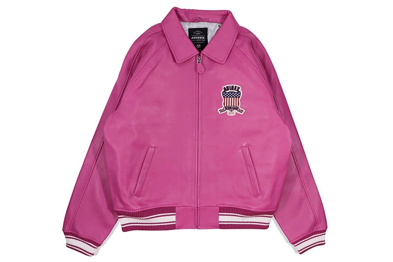 AVIREX ICON JACKET (AVF20BO01-651:BERRY)