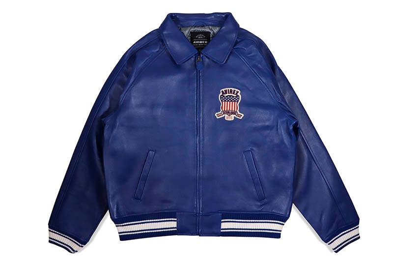 AVIREX ICON JACKET (AVF20BO01-413:MAZARINE BLUE)